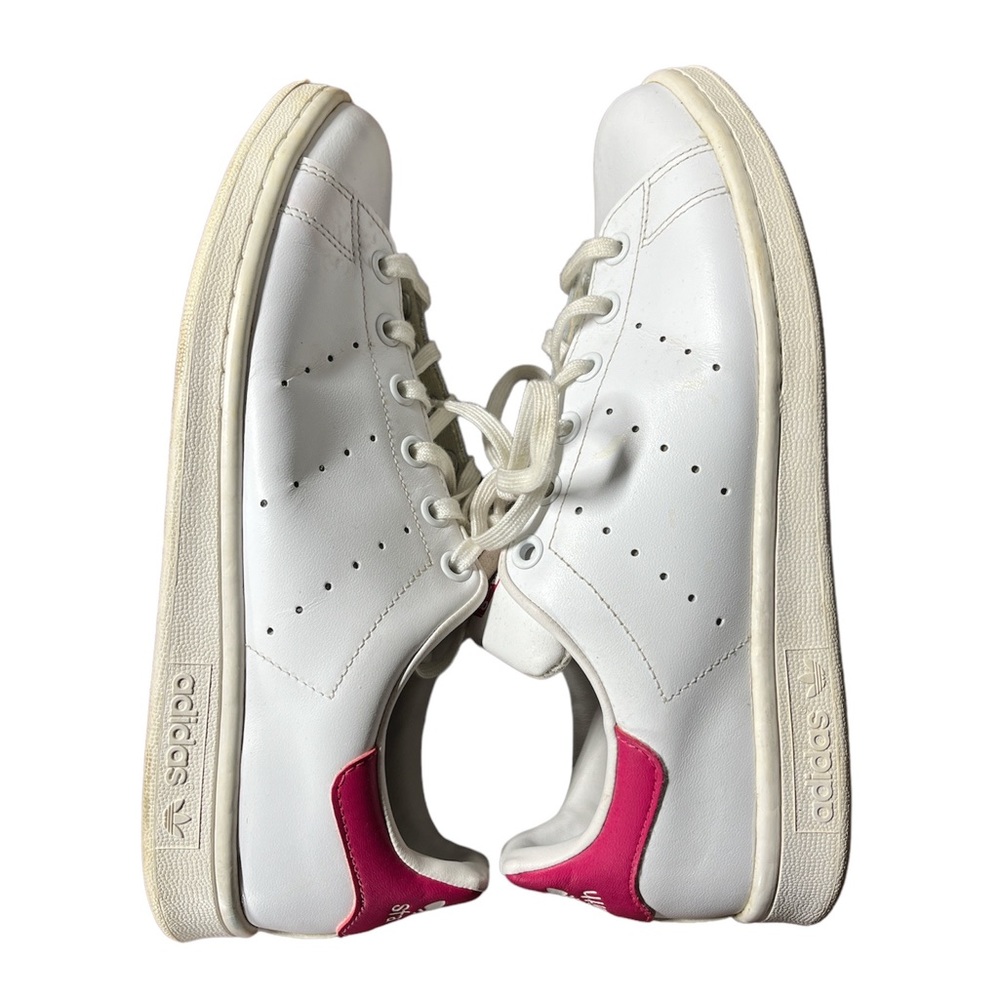 Adidas Men’s Stan Smith white and red size 7 - Picture 6 of 10